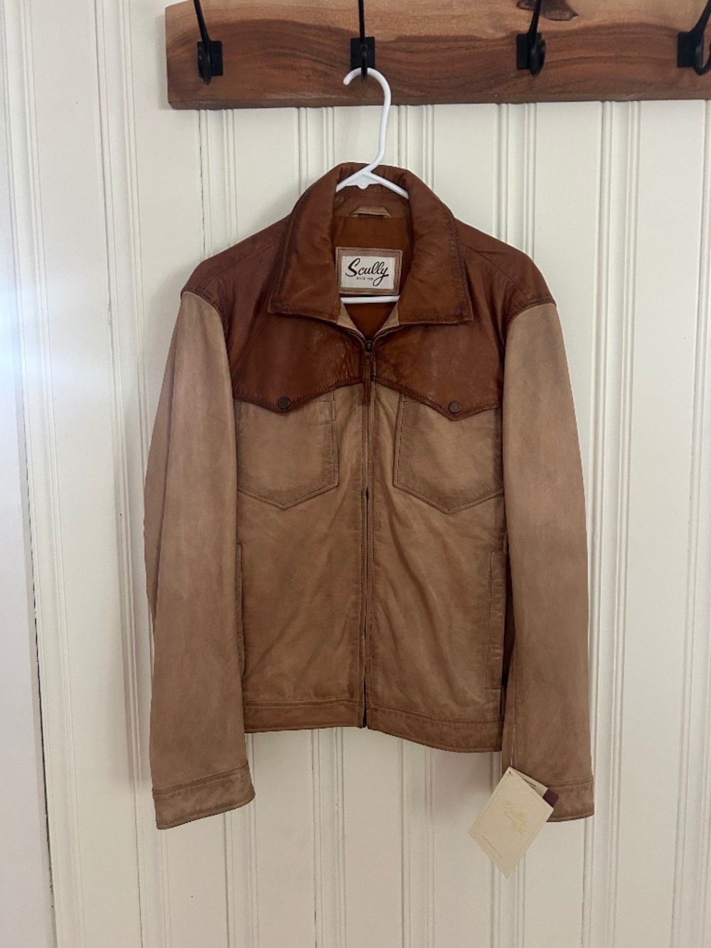 Scully Leather Jacket Size M